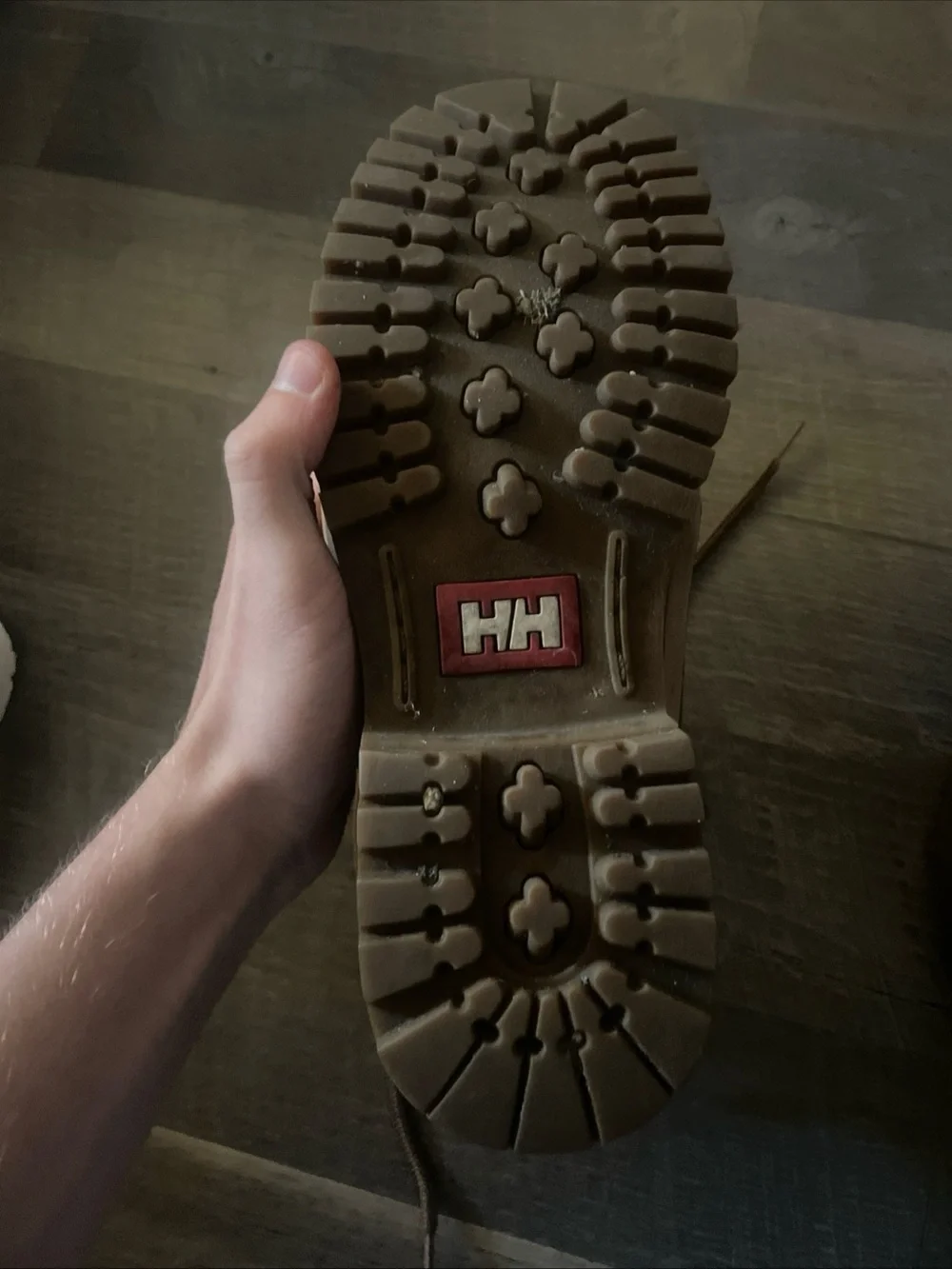 Helly‎ Hansen Men's Tan/Brown Lace-Up Work Boots Size 9